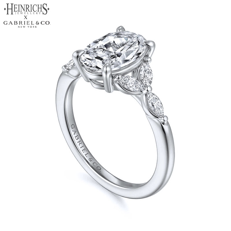 1.50ctr-3.00ctr Oval Cut Lab Grown Diamond Ring Tailor Made
