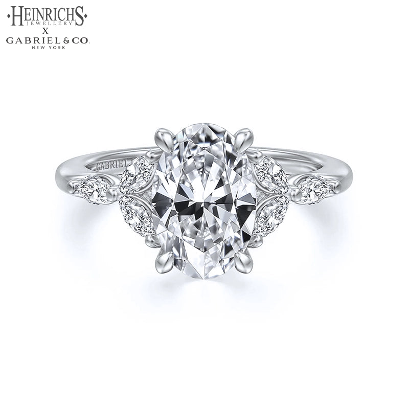 1.50ctr-3.00ctr Oval Cut Lab Grown Diamond Ring Tailor Made
