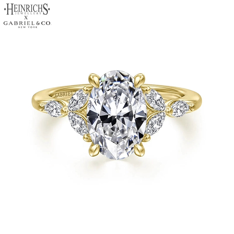 1.50ctr-3.00ctr Oval Cut Lab Grown Diamond Ring Tailor Made
