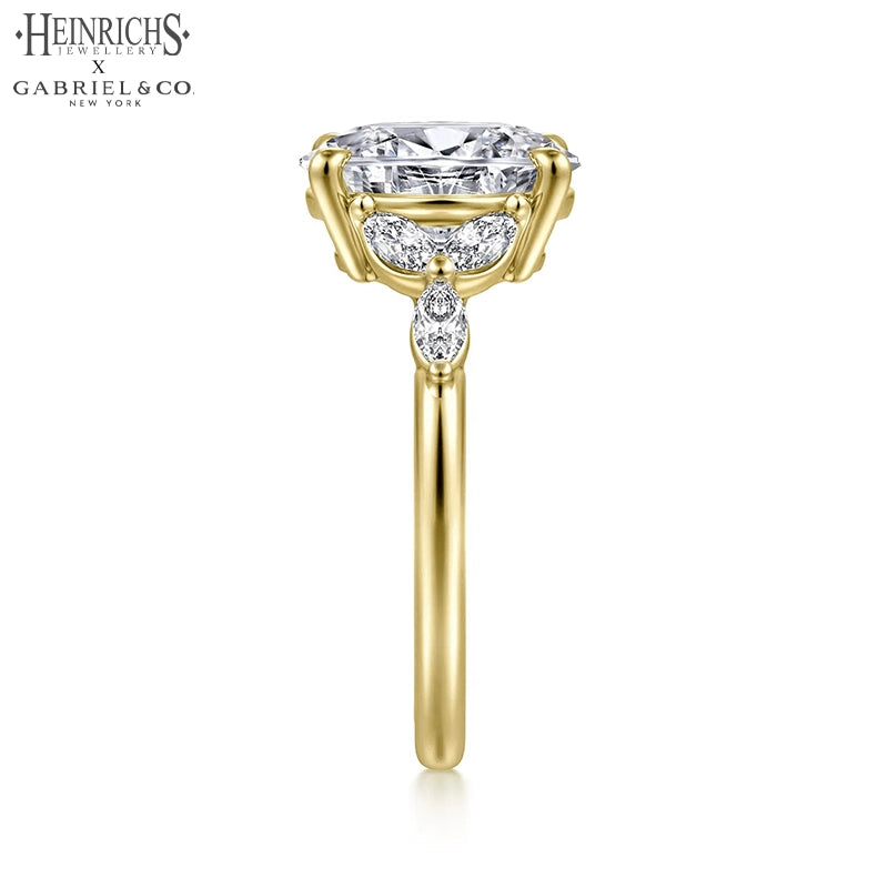 1.50ctr-3.00ctr Oval Cut Lab Grown Diamond Ring Tailor Made
