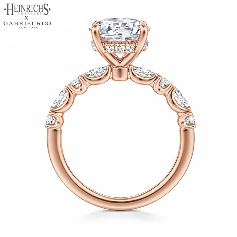 1.25ctr-3.00ctr Round Cut Lab Grown Diamond Ring