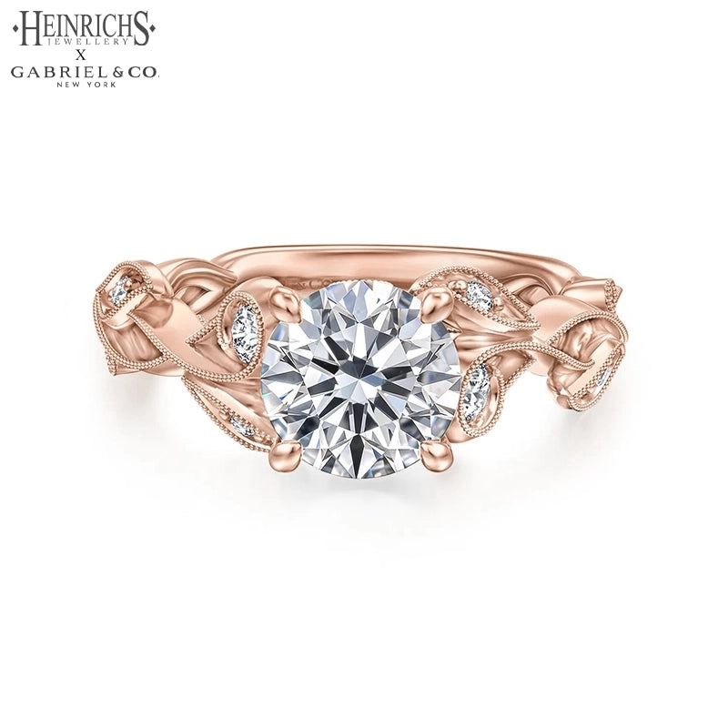 1.25ctr-2.50ctr Round Cut Lab Grown Diamond Ring