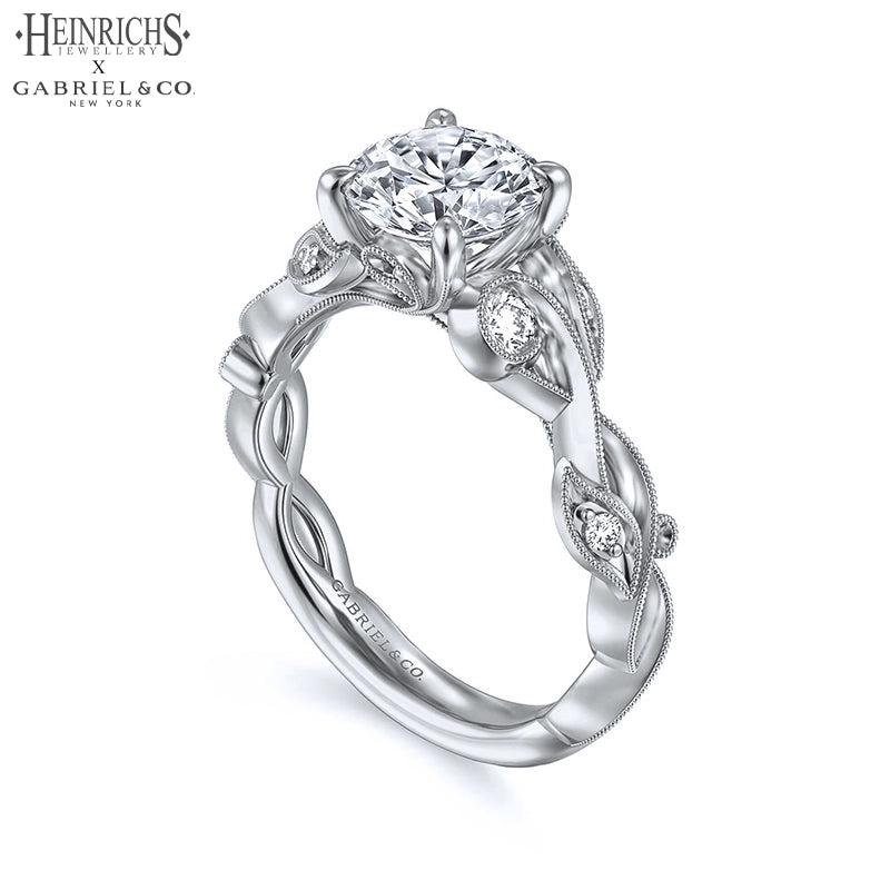 1.25ctr-2.50ctr Round Cut Lab Grown Diamond Ring