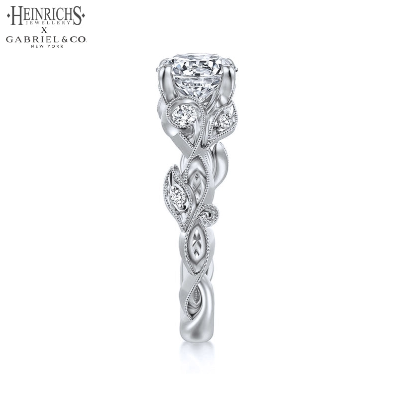 1.25ctr-2.50ctr Round Cut Lab Grown Diamond Ring