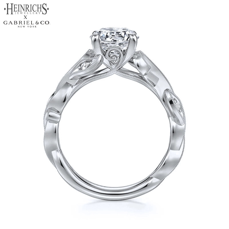 1.25ctr-2.50ctr Round Cut Lab Grown Diamond Ring