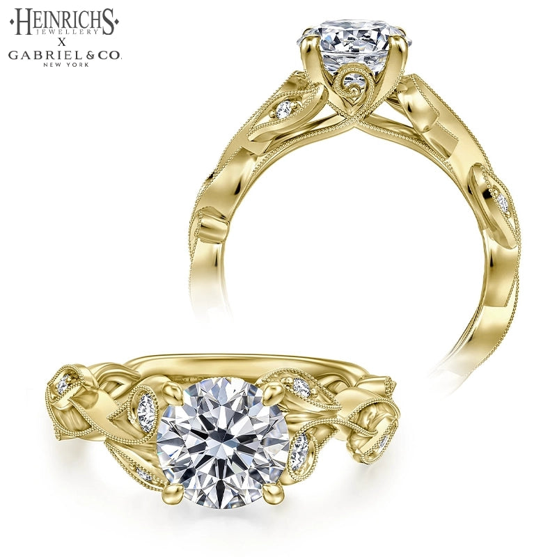 1.25ctr-2.50ctr Round Cut Lab Grown Diamond Ring Tailor Made