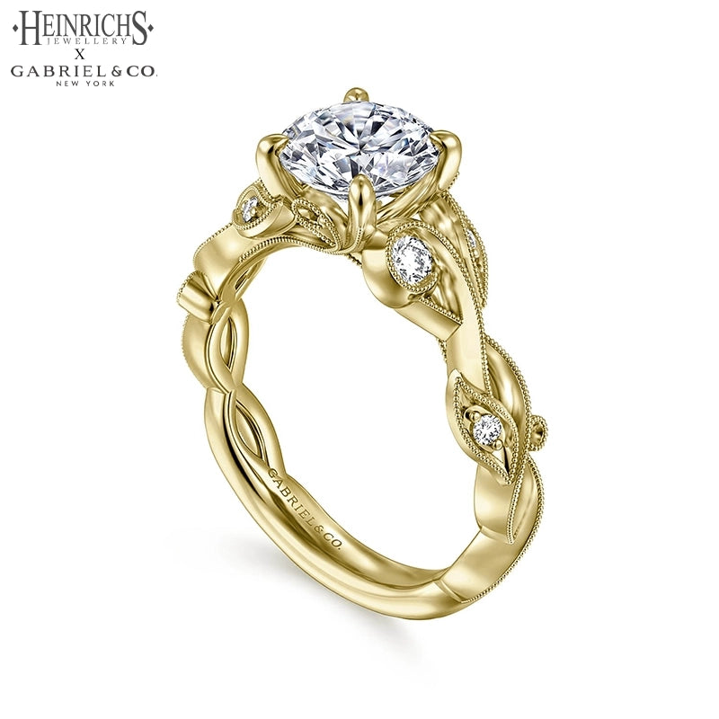 1.25ctr-2.50ctr Round Cut Lab Grown Diamond Ring Tailor Made