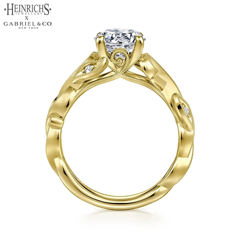 1.25ctr-2.50ctr Round Cut Lab Grown Diamond Ring