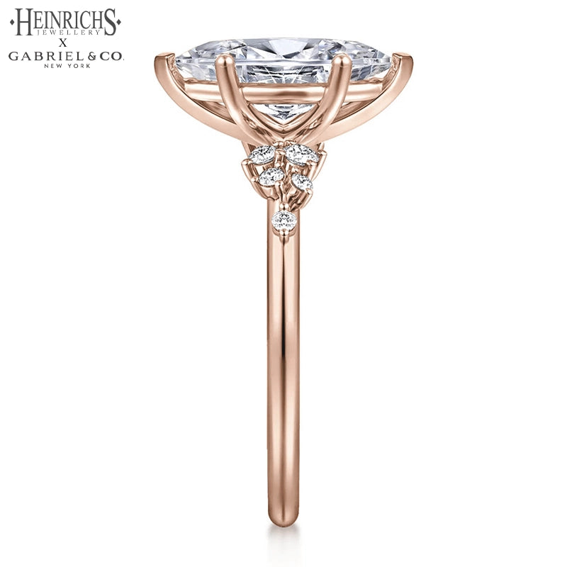 1.25ctr-2.50ctr Marquise Cut Lab Grown Diamond Ring