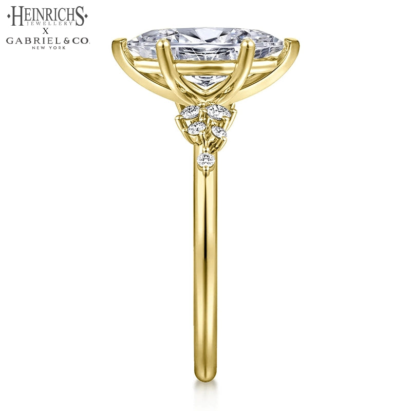 1.25ctr-2.50ctr Marquise Cut Lab Grown Diamond Ring