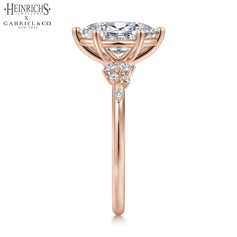 1.25ctr-2.50ctr Oval Cut Lab Grown Diamond Ring Tailor Made