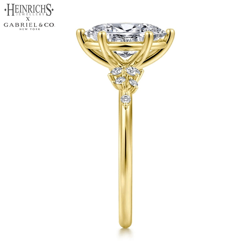 1.25ctr-2.50ctr Oval Cut Lab Grown Diamond Ring Tailor Made