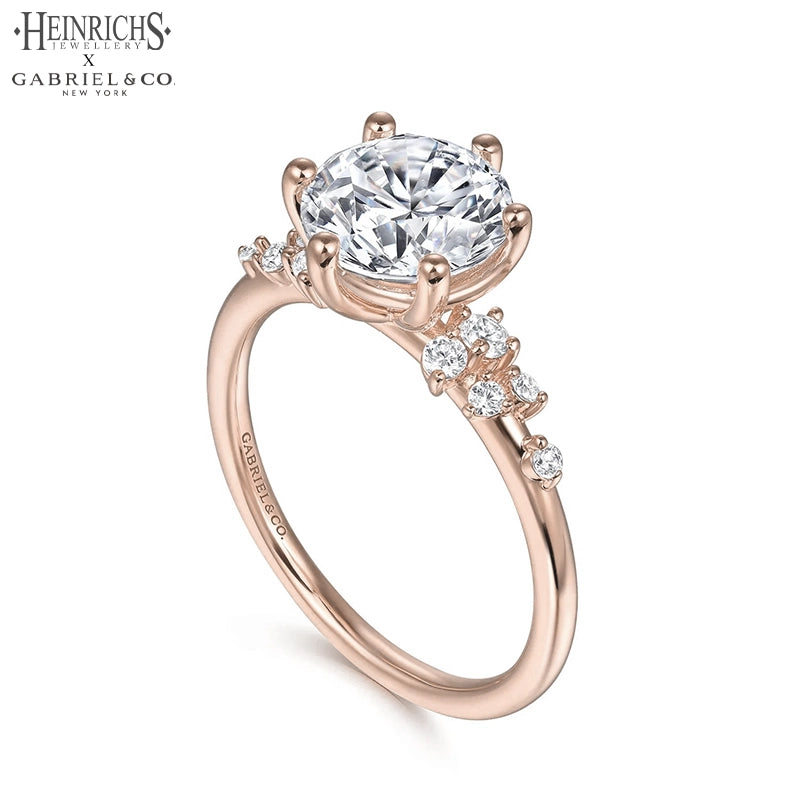 1.25ctr-2.50ctr Round Cut Lab Grown Diamond Ring Tailor Made
