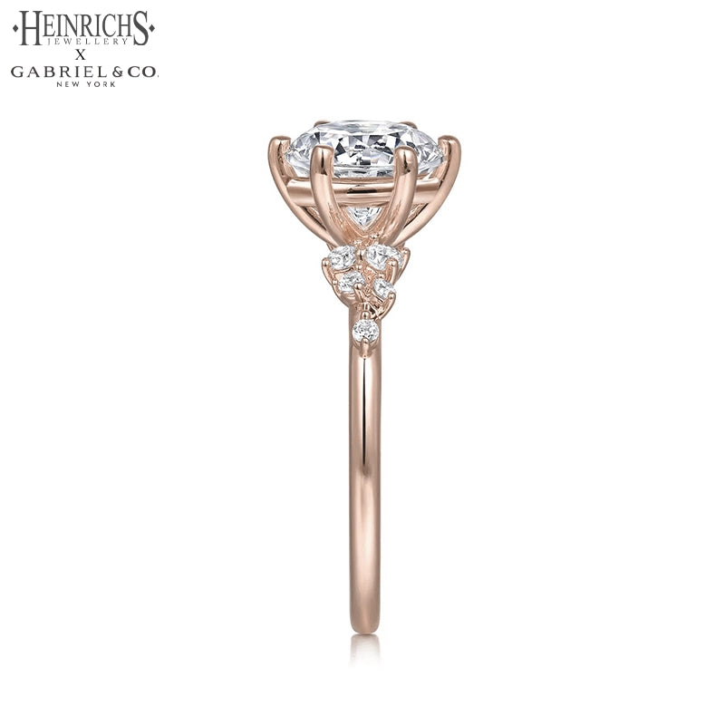 1.25ctr-2.50ctr Round Cut Lab Grown Diamond Ring Tailor Made