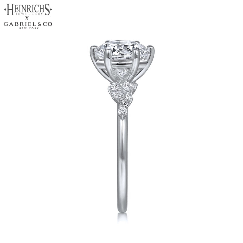 1.25ctr-2.50ctr Round Cut Lab Grown Diamond Ring Tailor Made