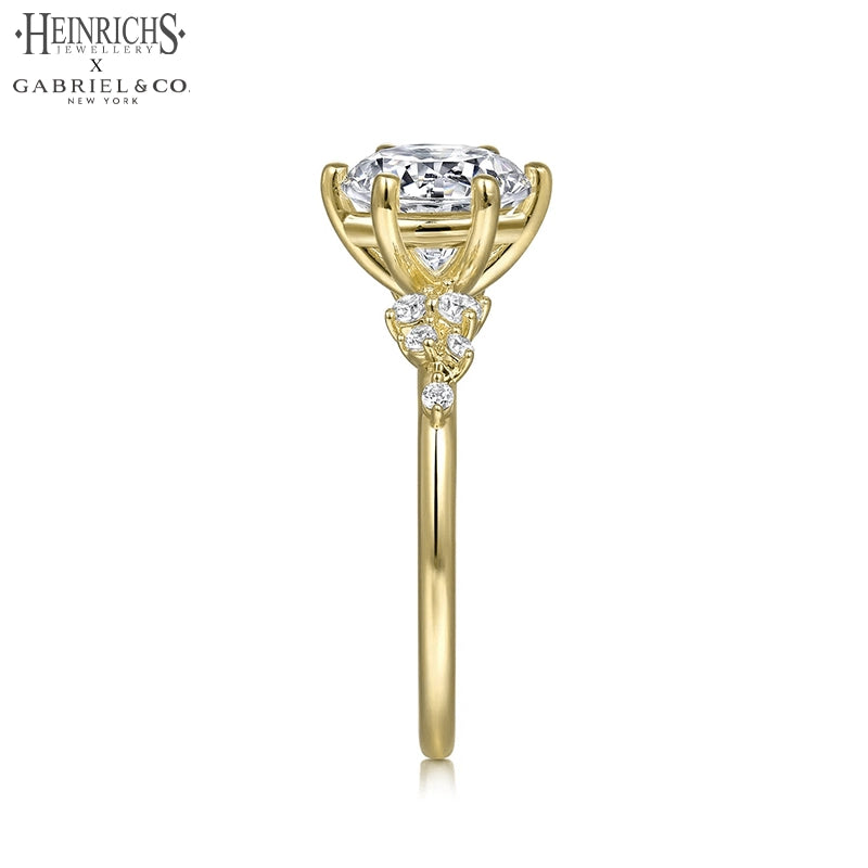 1.25ctr-2.50ctr Round Cut Lab Grown Diamond Ring Tailor Made