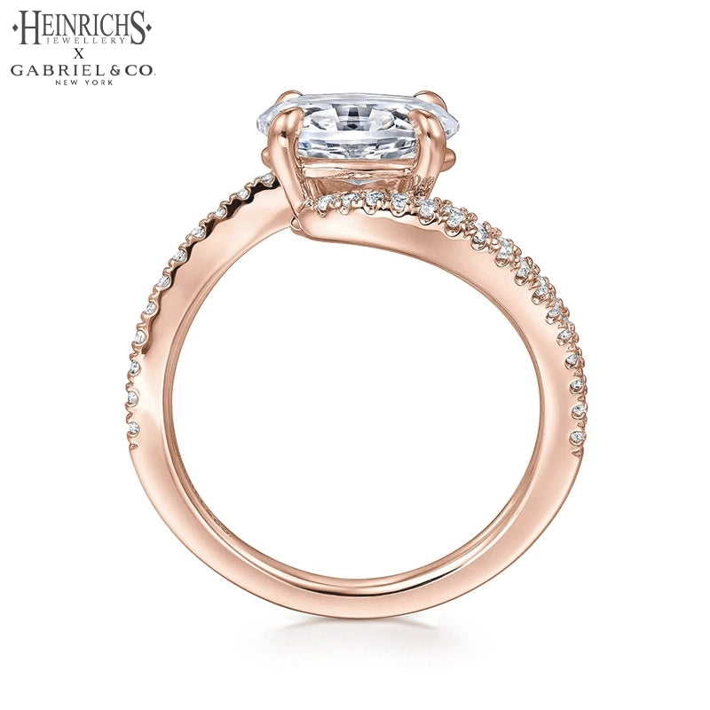 1.25ctr-2.50ctr Oval Cut Lab Grown Diamond Ring