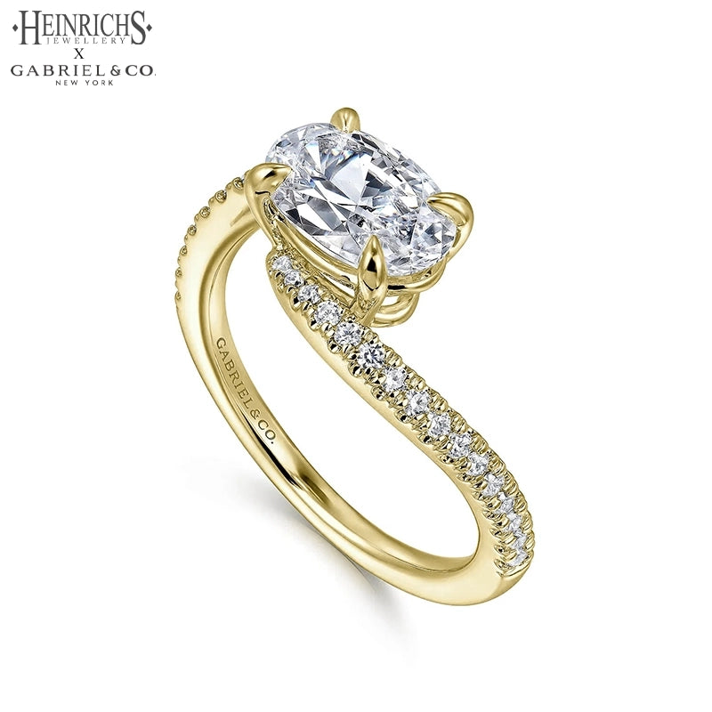 1.25ctr-2.50ctr Oval Cut Lab Grown Diamond Ring