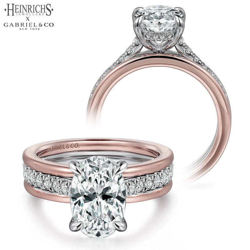 1.50ctr-3.00ctr Oval Cut Lab Grown Diamond Ring Tailor Made