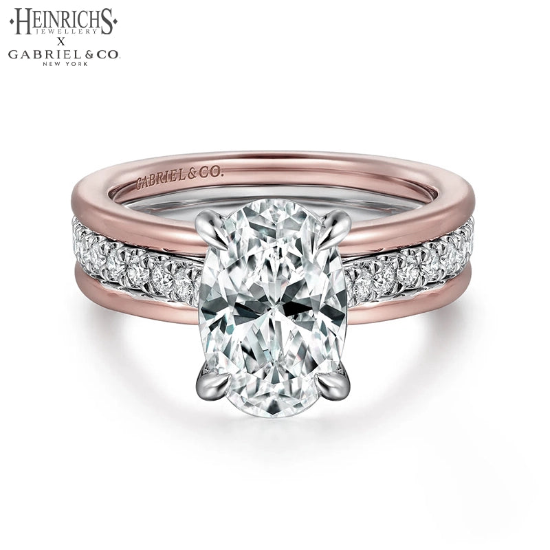 1.50ctr-3.00ctr Oval Cut Lab Grown Diamond Ring Tailor Made