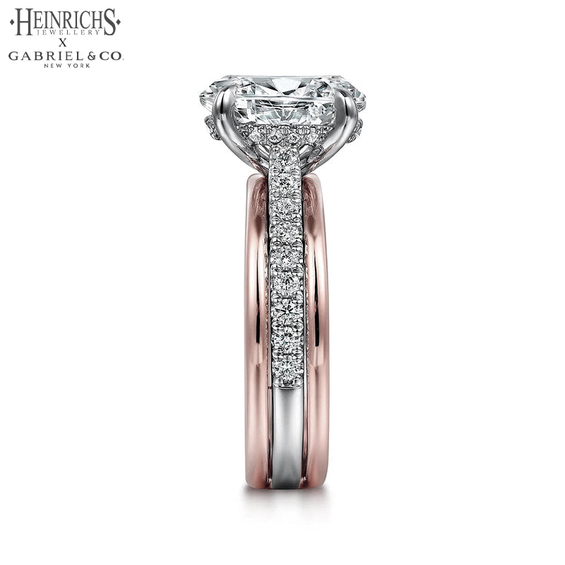1.50ctr-3.00ctr Oval Cut Lab Grown Diamond Ring Tailor Made