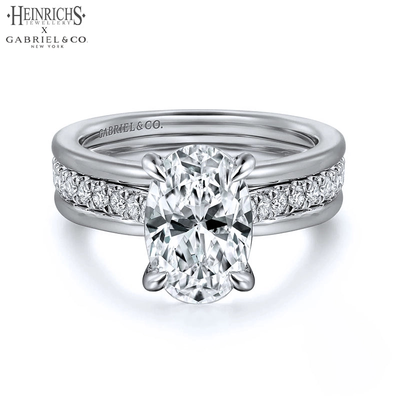 1.50ctr-3.00ctr Oval Cut Lab Grown Diamond Ring Tailor Made