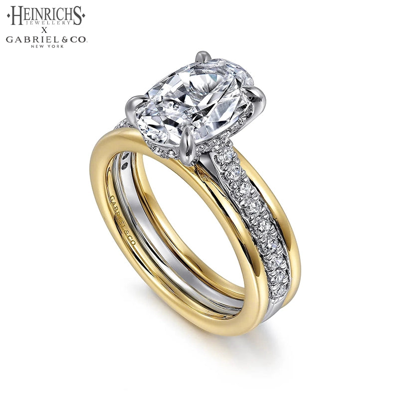 1.50ctr-3.00ctr Oval Cut Lab Grown Diamond Ring Tailor Made