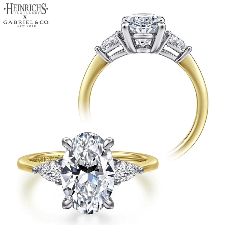 1.50ctr-3.00ctr Oval Cut Lab Grown Diamond Ring Tailor Made