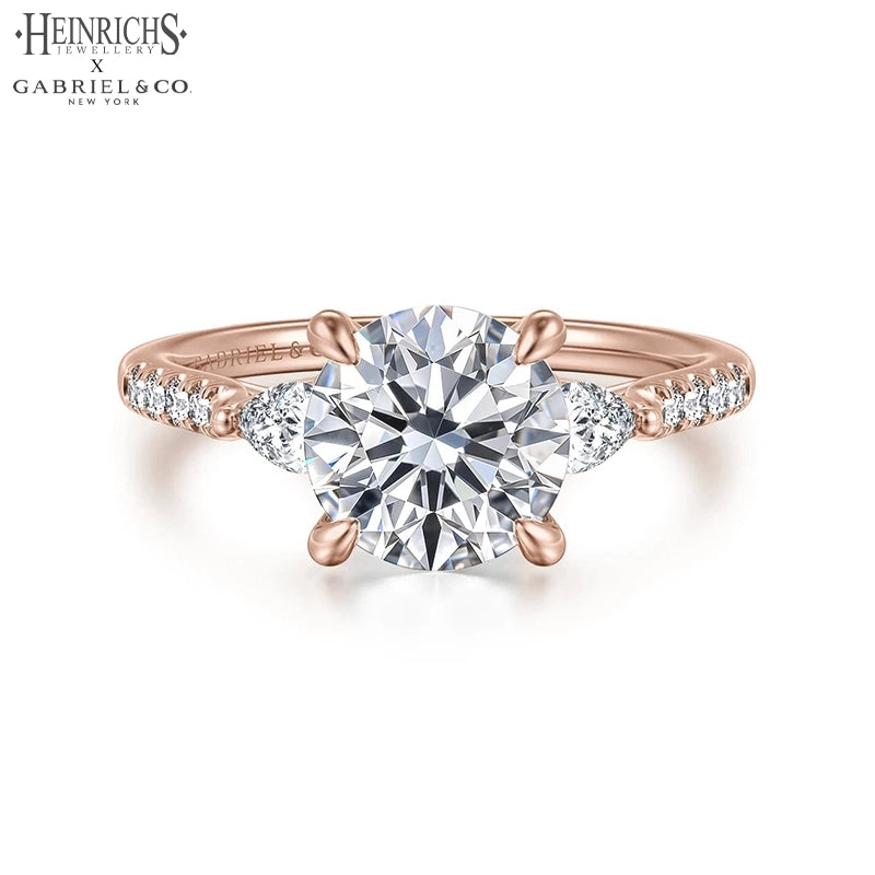 1.50ctr-3.00ctr Round Cut Lab Grown Diamond Ring