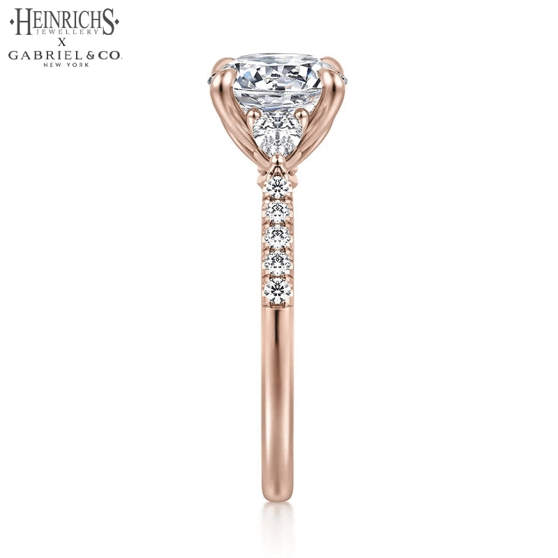 1.50ctr-3.00ctr Round Cut Lab Grown Diamond Ring