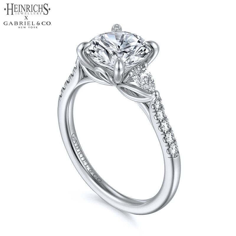 1.50ctr-3.00ctr Round Cut Lab Grown Diamond Ring Tailor Made