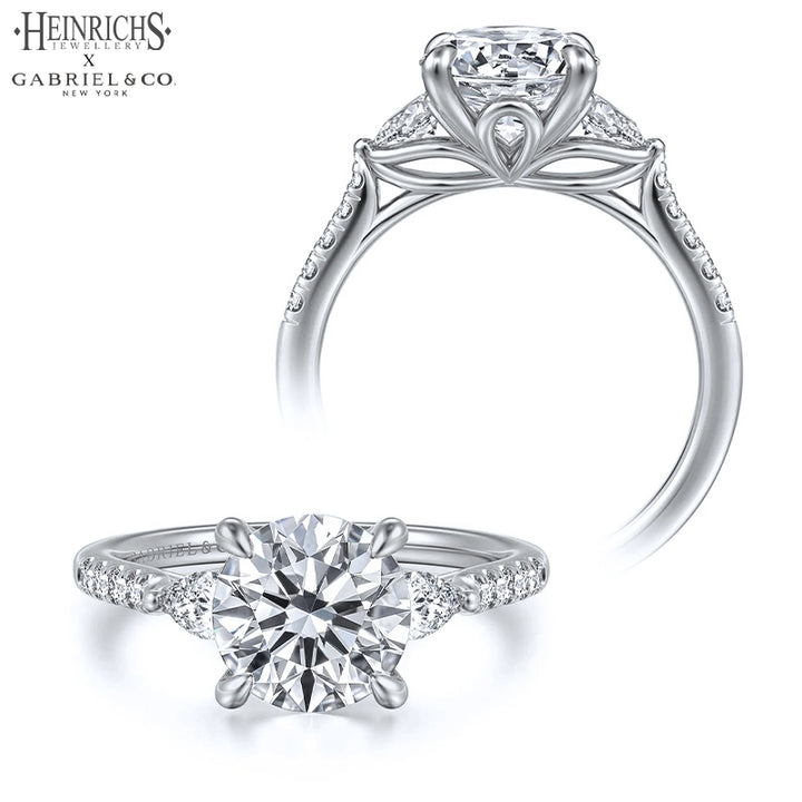 1.50ctr-3.00ctr Round Cut Lab Grown Diamond Ring Tailor Made