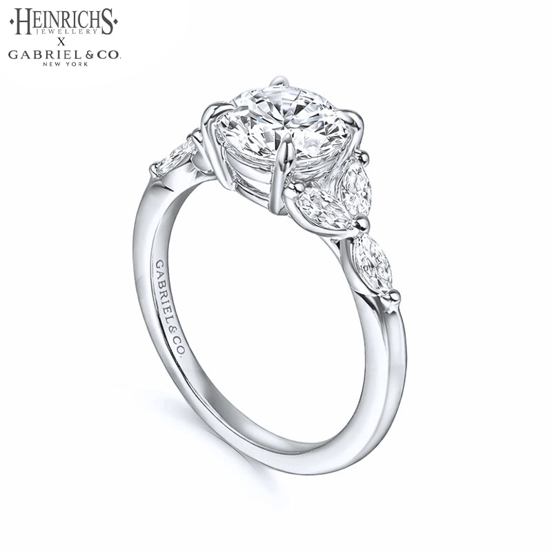 1.50ctr-3.00ctr Round Cut Lab Grown Diamond Ring Tailor Made