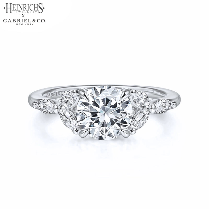1.50ctr-3.00ctr Round Cut Lab Grown Diamond Ring