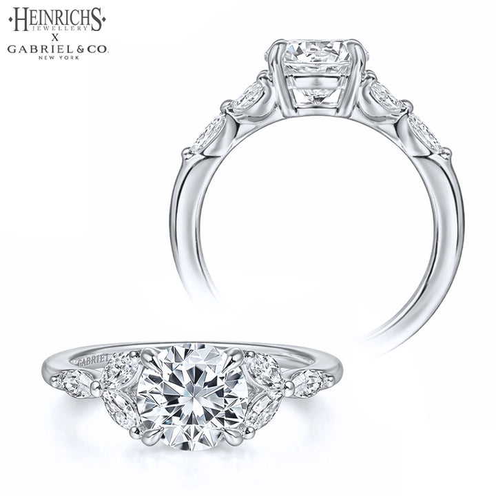 1.50ctr-3.00ctr Round Cut Lab Grown Diamond Ring Tailor Made