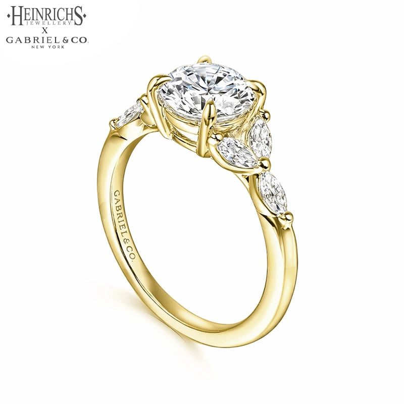 1.50ctr-3.00ctr Round Cut Lab Grown Diamond Ring