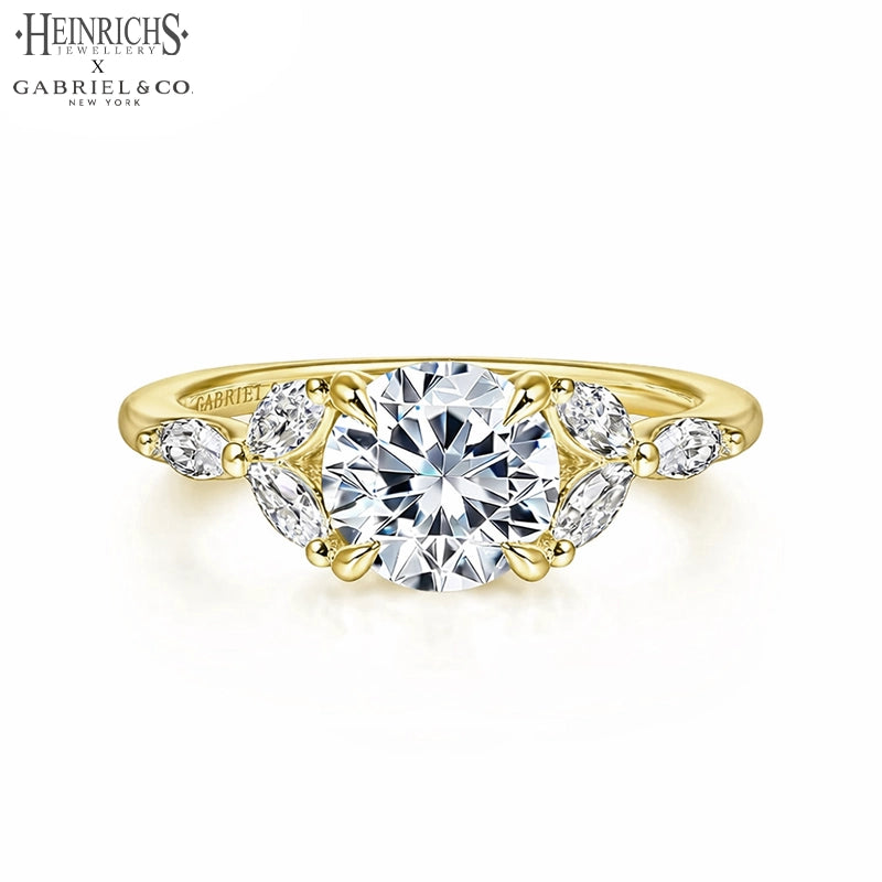 1.50ctr-3.00ctr Round Cut Lab Grown Diamond Ring