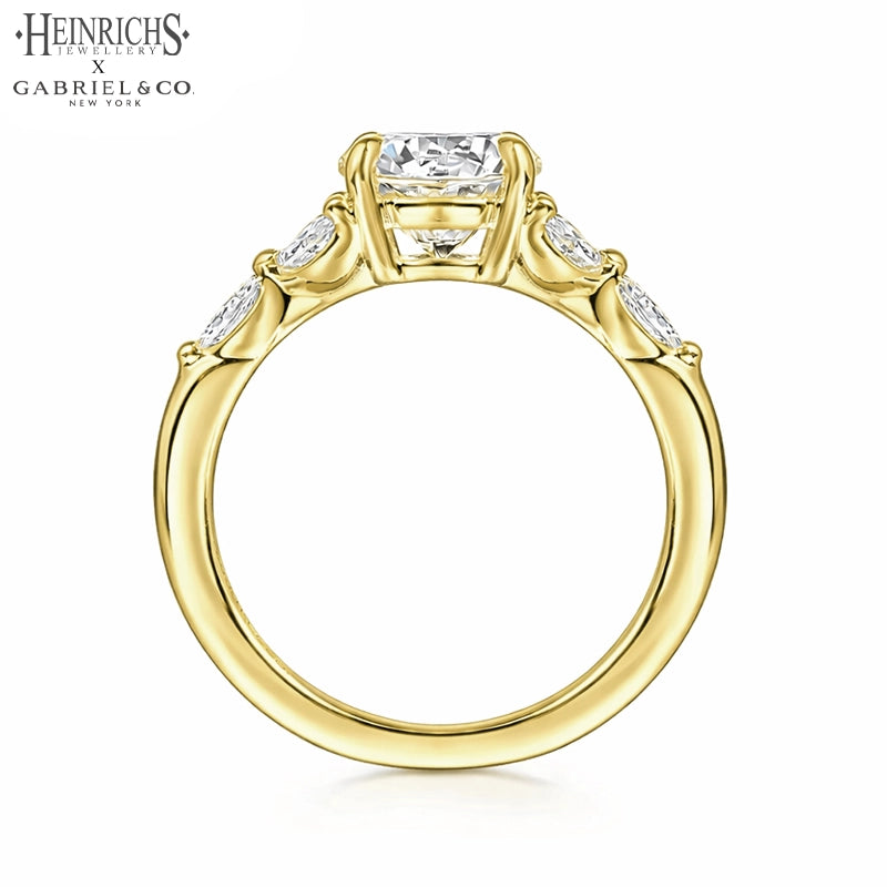 1.50ctr-3.00ctr Round Cut Lab Grown Diamond Ring