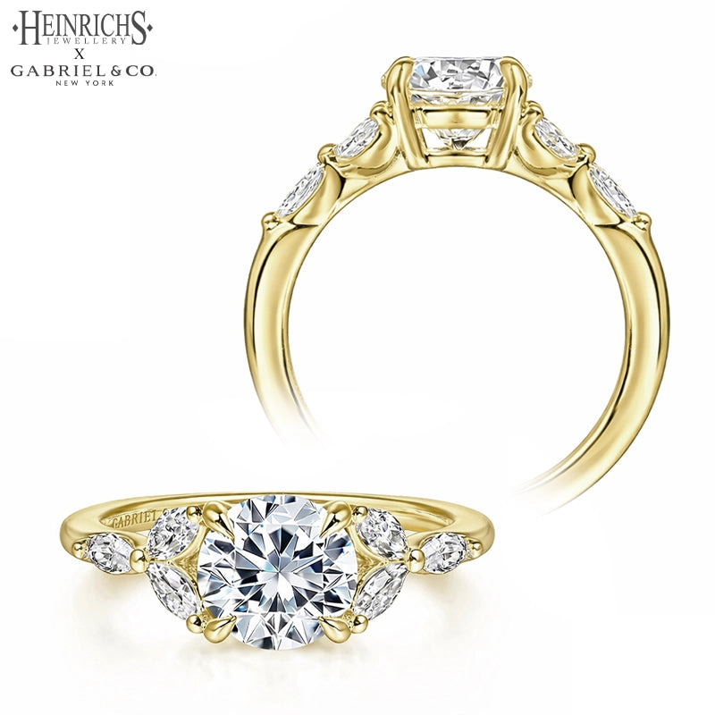 1.50ctr-3.00ctr Round Cut Lab Grown Diamond Ring