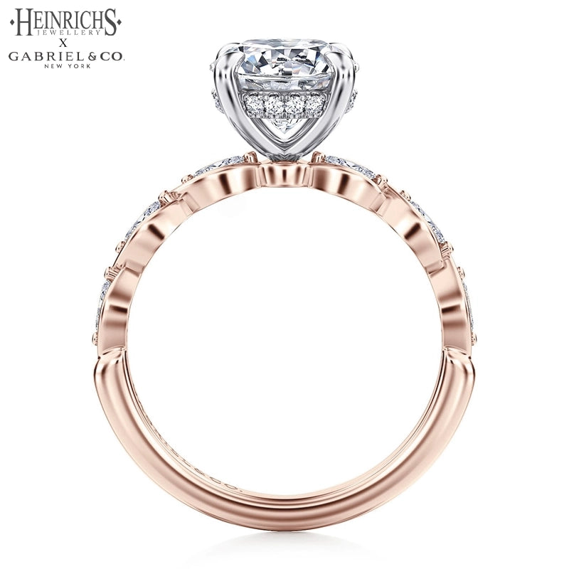 1.25ctr-2.50ctr Round Cut Lab Grown Diamond Ring Tailor Made