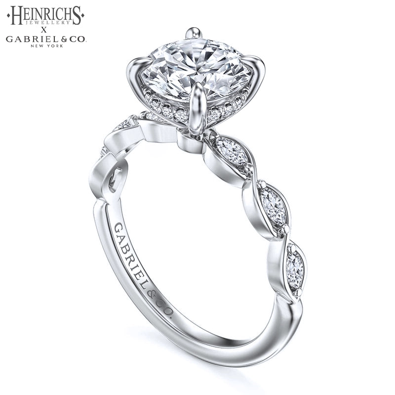 1.25ctr-2.50ctr Round Cut Lab Grown Diamond Ring Tailor Made
