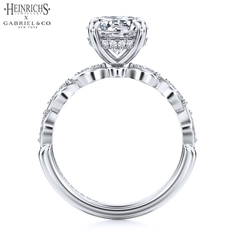 1.25ctr-2.50ctr Round Cut Lab Grown Diamond Ring Tailor Made