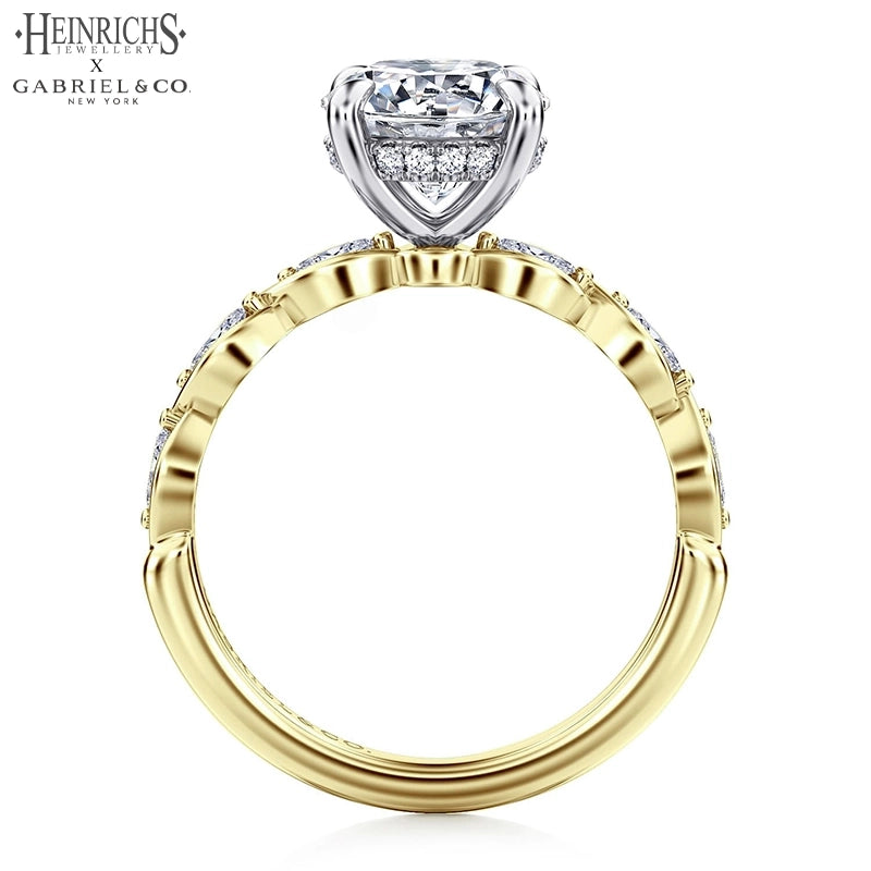 1.25ctr-2.50ctr Round Cut Lab Grown Diamond Ring Tailor Made