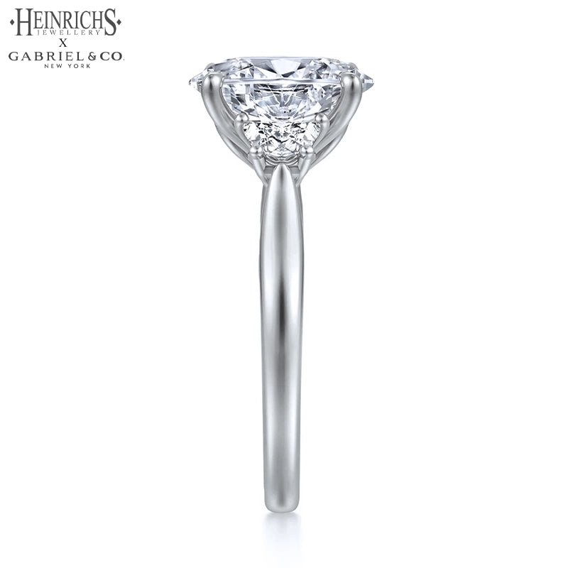 1.50ctr-3.00ctr Oval Cut Lab Grown Diamond Ring Tailor Made