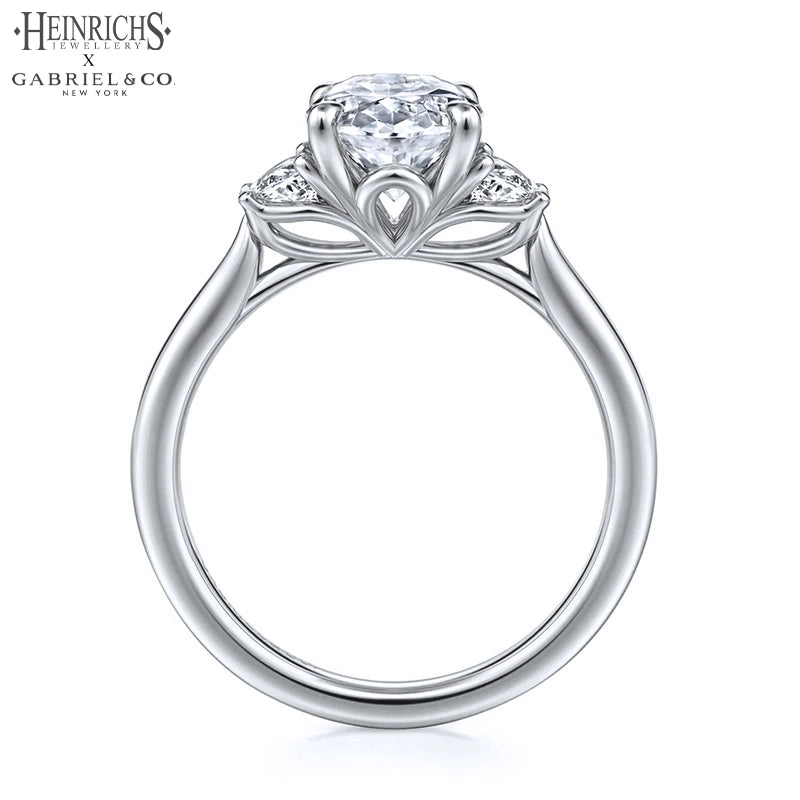 1.50ctr-3.00ctr Oval Cut Lab Grown Diamond Ring Tailor Made