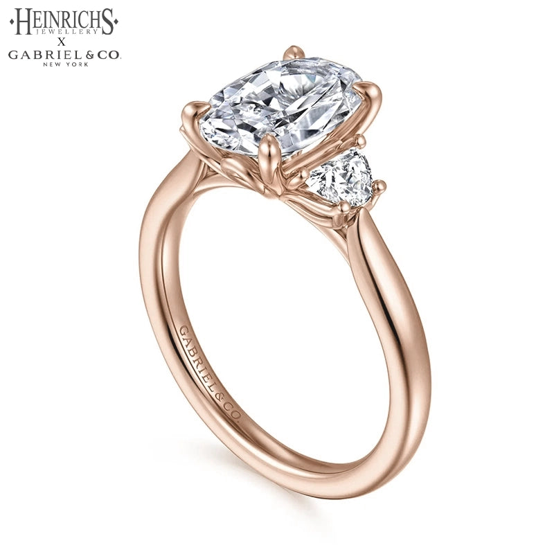 1.50ctr-3.00ctr Oval Cut Lab Grown Diamond Ring Tailor Made