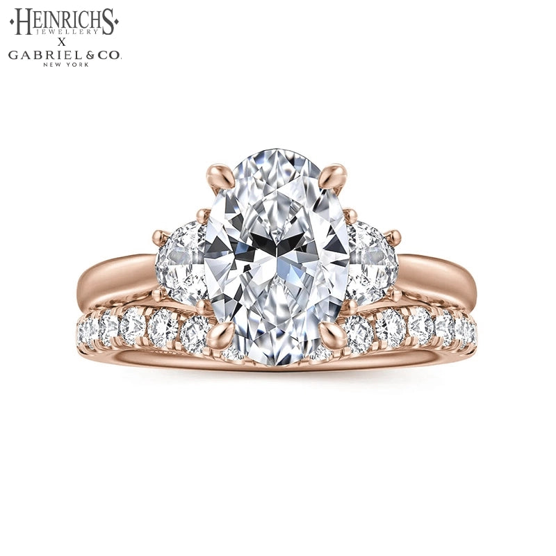 1.50ctr-3.00ctr Oval Cut Lab Grown Diamond Ring Tailor Made