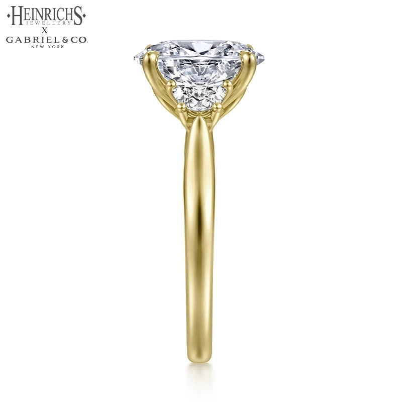1.50ctr-3.00ctr Oval Cut Lab Grown Diamond Ring Tailor Made