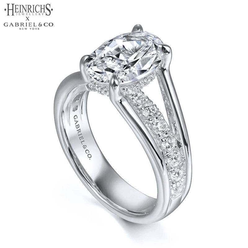 1.50ctr-3.00ctr Oval Cut Lab Grown Diamond Ring Tailor Made