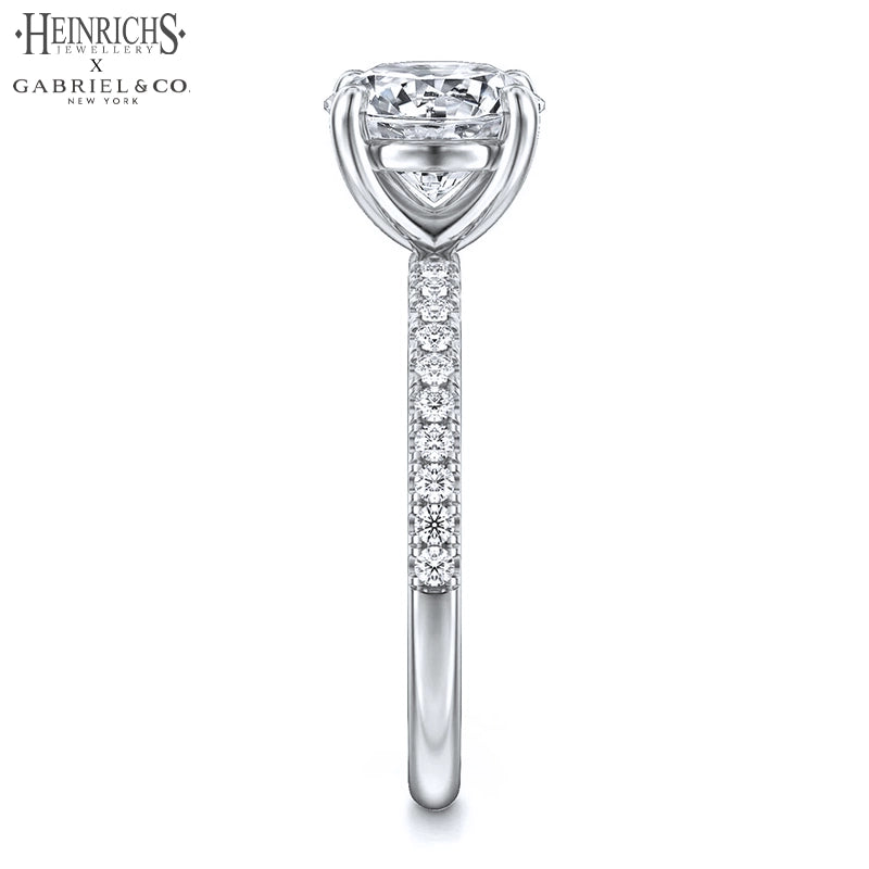 1.25ctr-2.50ctr Round Cut Lab Grown Diamond Ring Tailor Made
